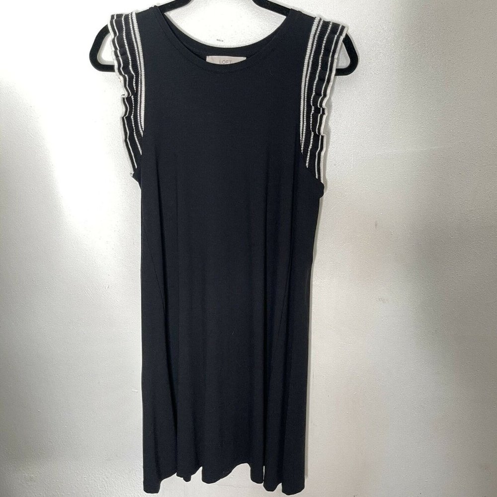 LOFT/ ANN TAYLOR  LOFT BLACK WOMAN's SUMMER  DRESS